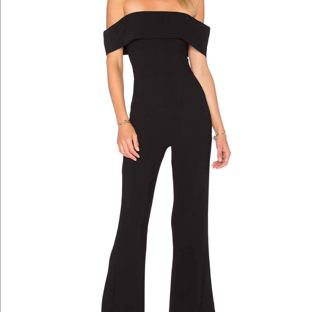 Superdown Off the Shoulder Jumpsuit